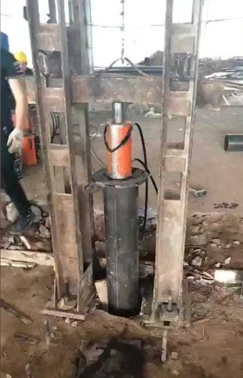 泰安东平县钢管桩加固